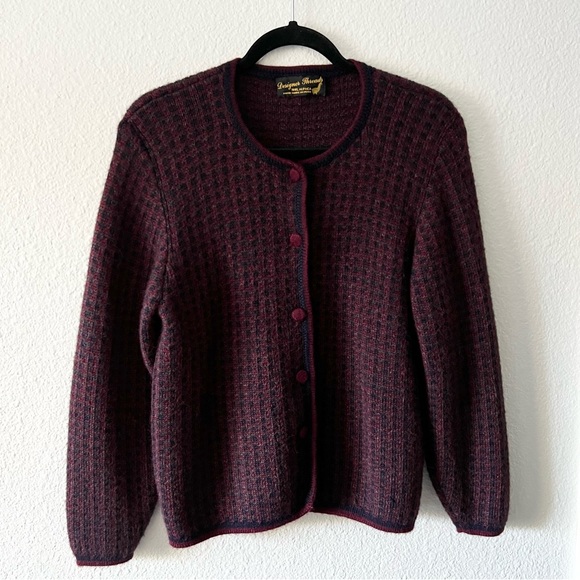 Genuine 100% Alpaca soft knit cardigan - Picture 1 of 11